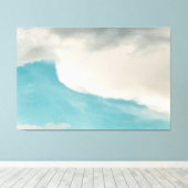 golven in alle richtingen canvas afdruk (Insitu (Houten vloer))