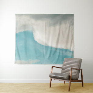 golven in alle richtingen wandkleed