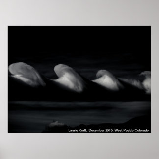 Golven in de hemel poster