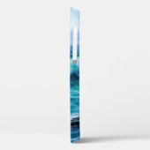Golven in de oceaan. Modern Impressionisme, modern Case-Mate iPhone Case (Achterkant / Links)