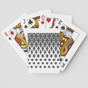 golven in deeltjes pokerkaarten