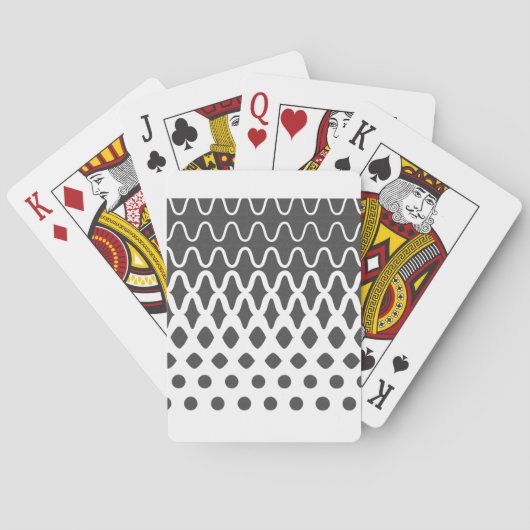 golven in deeltjes pokerkaarten (Achterkant)