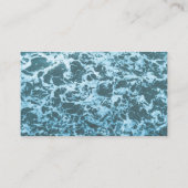 Golven in water Visitekaartjes (Achterkant)