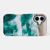 Golven iPhone 16 Hoesje (Achterkant horizontaal)