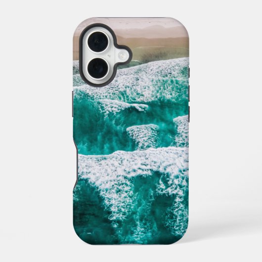 Golven iPhone 16 Hoesje (Achterkant)