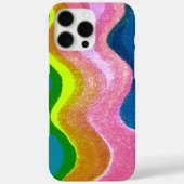  golven iPhone hoesje (Achterkant)