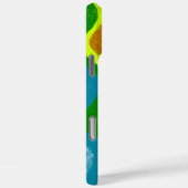  golven iPhone hoesje (Achterkant / Rechts)