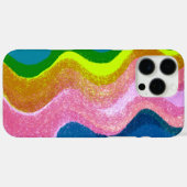  golven iPhone hoesje (Achterkant (horizontaal))