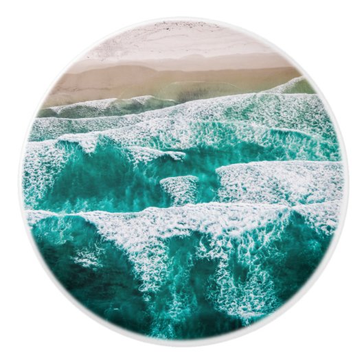 Golven Keramische Knop (Voorkant)