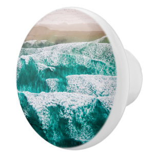 Golven Keramische Knop