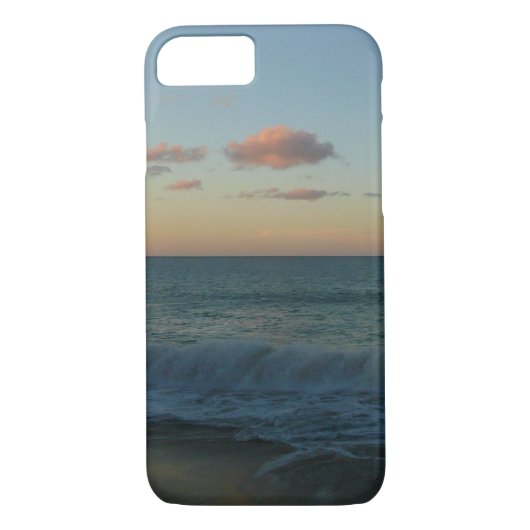 Golven kruipen in het Zonnestrand Landschap Case-Mate iPhone Case (Achterkant)