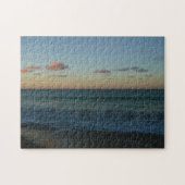 Golven kruipen in het Zonnestrand Landschap Legpuzzel (Horizontaal)