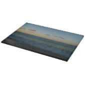 Golven kruipen in het Zonnestrand Landschap Snijplank (Hoek)