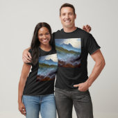 Golven lang t-shirt (Unisex)