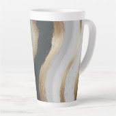 Golven Latte Mok (Rechterhoek)