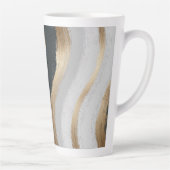 Golven Latte Mok (Rechts)