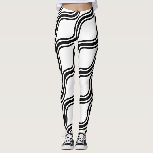 golven leggings (Voorkant)