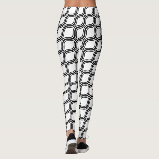 golven leggings (Achterkant)