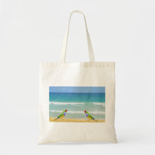 Golven, lucht en surven op Boa Vista strand Tote Bag