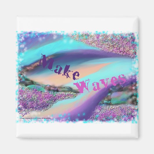 golven maken magneet (Voorkant)