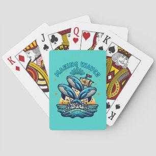 Golven Maken Pokerkaarten