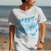 golven maken t-shirt