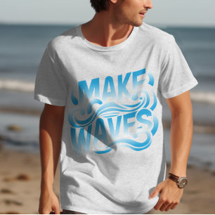 golven maken t-shirt