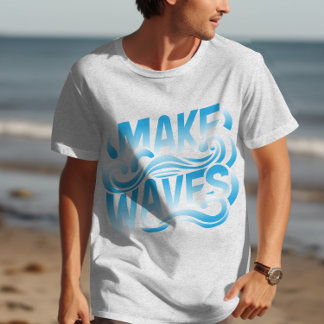 golven maken t-shirt