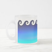 Golven Matglas Koffiemok (Links)