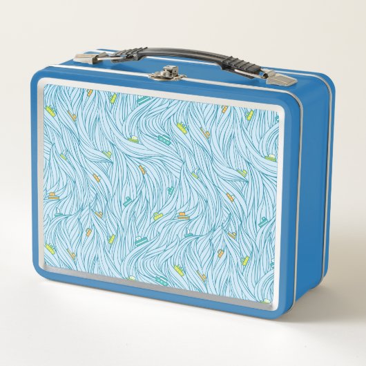 Golven met boten (Voorkant)