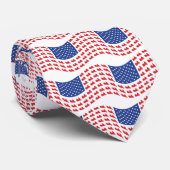 golven met vlag stropdas (Opgerold)