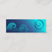 Golven Mini Visitekaartje (Achterkant)