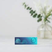 Golven Mini Visitekaartje (Staand voorkant)