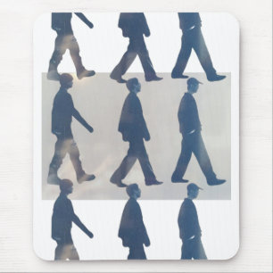 Golven naar de aarde muismat