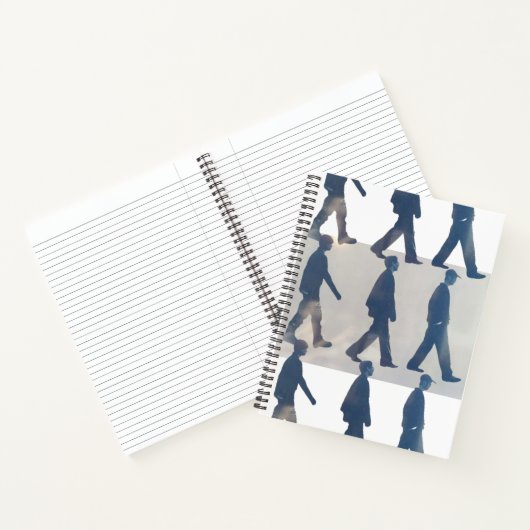 Golven naar de aarde notitieboek (Binnen)