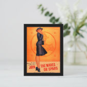 Golven of Spars Briefkaart (Staand voorkant)