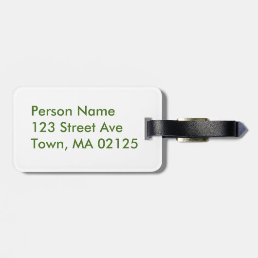 Golven op de kust van Maui Bagagelabel (Achterkant horizontaal)