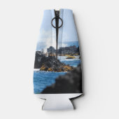 Golven op de kust van Maui Flesjeskoeler (Achterkant)