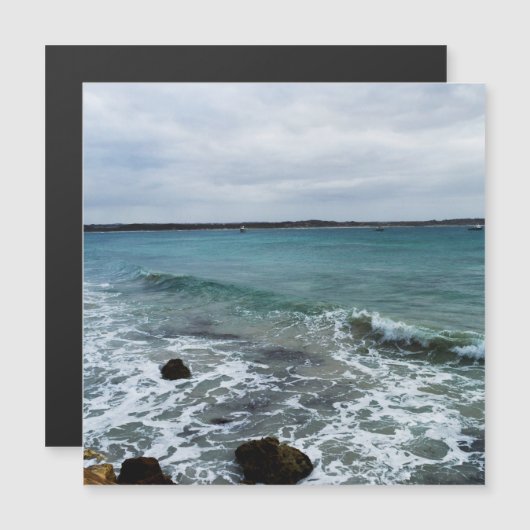 golven op de oceaan, (Voorkant / Achterkant)