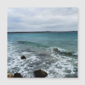 golven op de oceaan, (Voorkant)