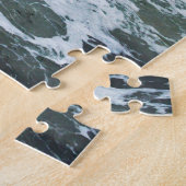 golven op de oceaan, legpuzzel (Zijkant)