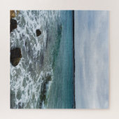 golven op de oceaan, legpuzzel (Horizontaal)