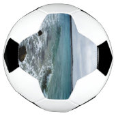 golven op de oceaan, voetbal (Gedraaid)