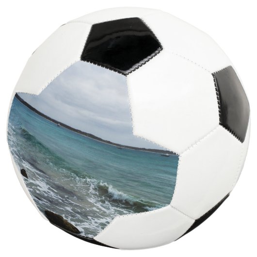 golven op de oceaan, voetbal (Drie kwart)
