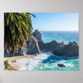 Golven op het strand poster (Voorkant)