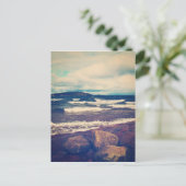 Golven op het superieure meer briefkaart (Staand voorkant)