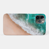 Golven op Sandy Beach Case-Mate iPhone Case (Achterkant (horizontaal))