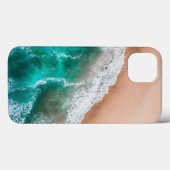 Golven op Sandy Beach Case-Mate iPhone Case (Achterkant (horizontaal))