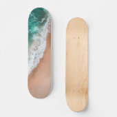 Golven op Sandy Beach Persoonlijk Skateboard (Voorkant)