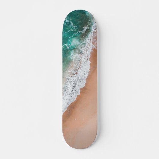 Golven op Sandy Beach Persoonlijk Skateboard (Voorkant)